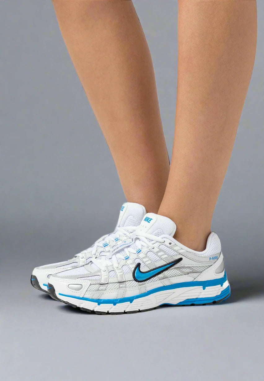 Nike P-6000 Metallic Platinum Photo Blue (Women's)