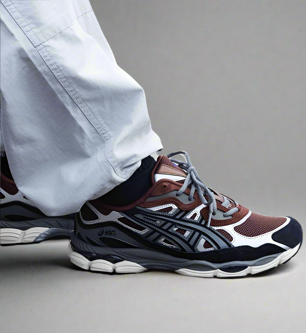 ASICS Gel-NYC Reddish Brown Steeple Grey