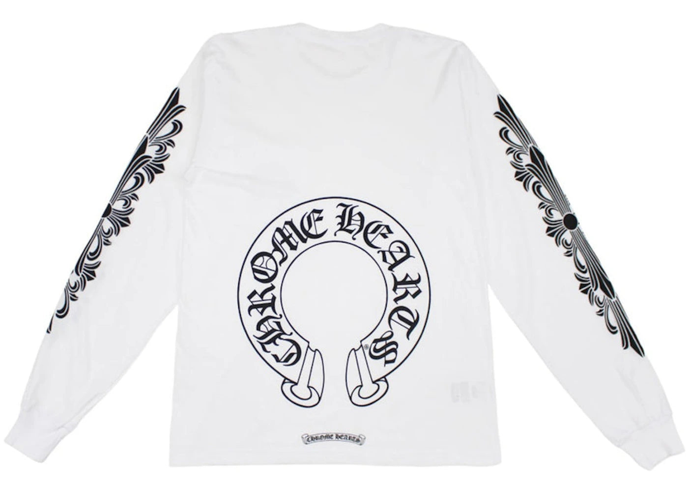 Chrome Hearts Floral Horseshoe L/S T-shirt White – Relace