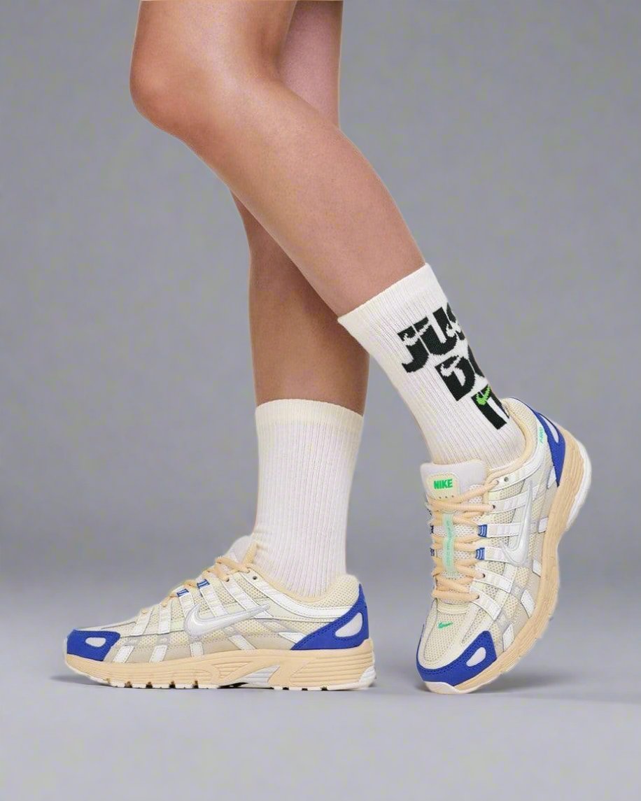 Nike P-6000 Athletic Department Coconut Milk Medium Blue