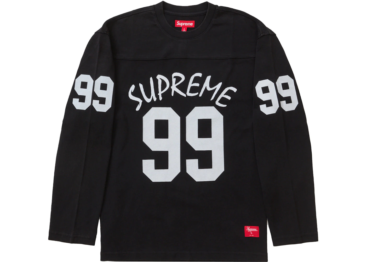 Supreme 99 L/S Football Top Black – Relace