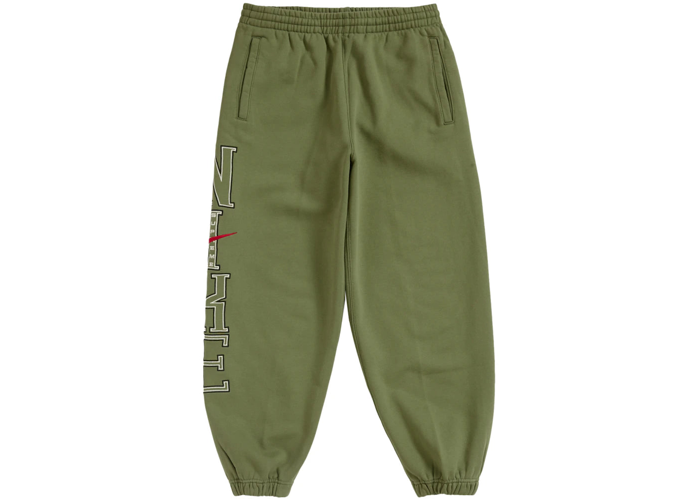 Nike joggers olive on sale