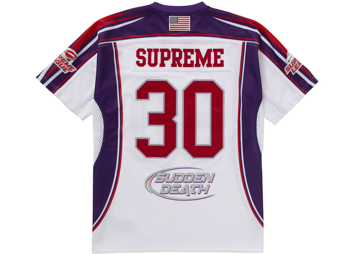 シャツ supreme sudden death football jersey Supreme Sudden Death Football Jersey White – Relace