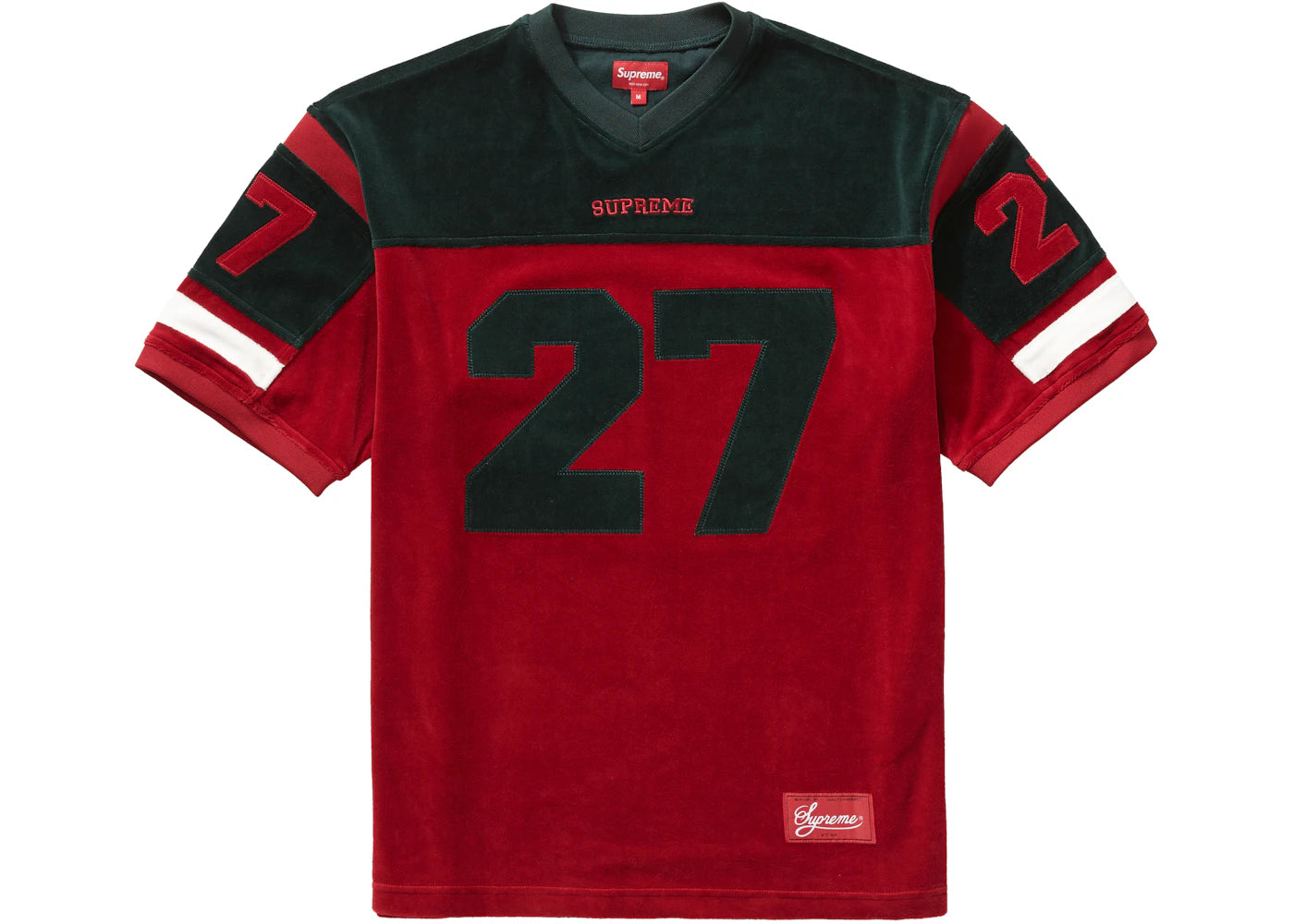 Soccer Supreme Velour Football Jersey Supreme Velour Football