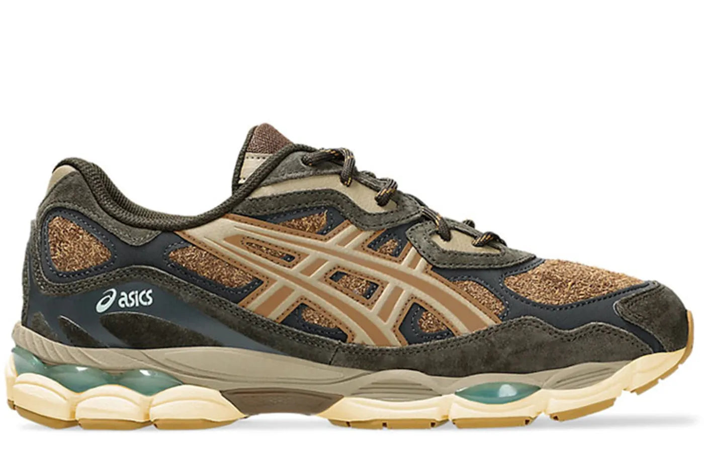 靴 ASICS GEL-NYC BROWN STORM 26cm ASICS Gel-NYC Brown Storm Tan Presidio – Relace