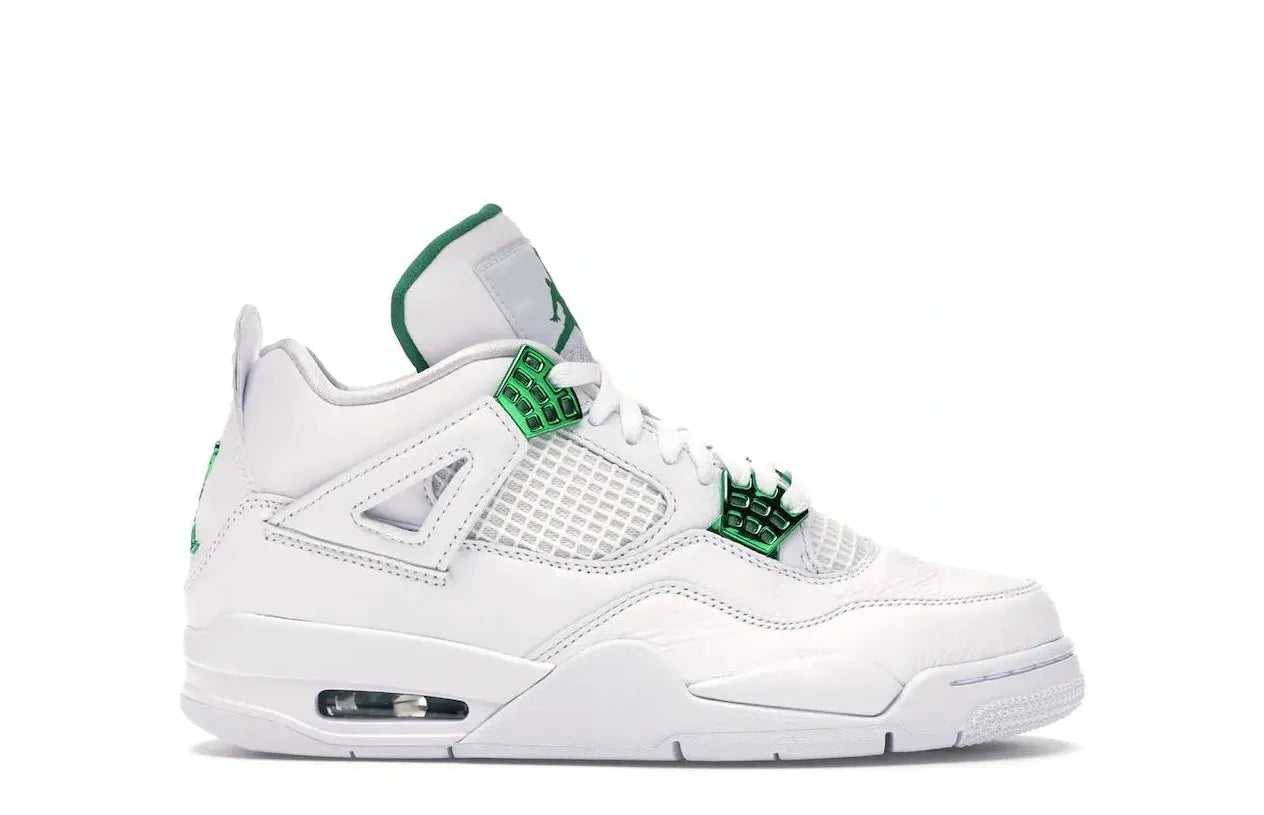 Jordan 4 Retro Metallic Green Relace