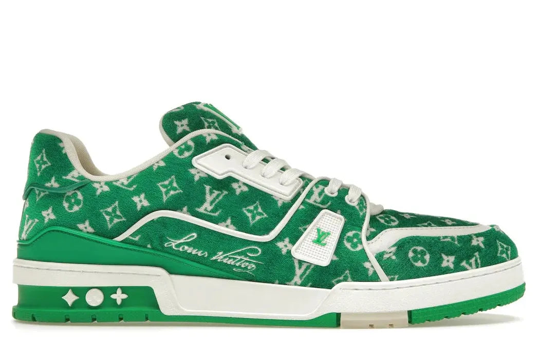 Louis Vuitton Trainer Green Monogram Textile – Relace