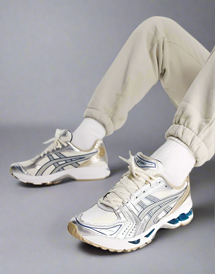 ASICS Gel-Kayano 14 Cream Metallic Blue