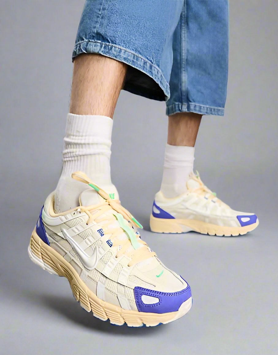 Nike P-6000 Athletic Department Coconut Milk Medium Blue