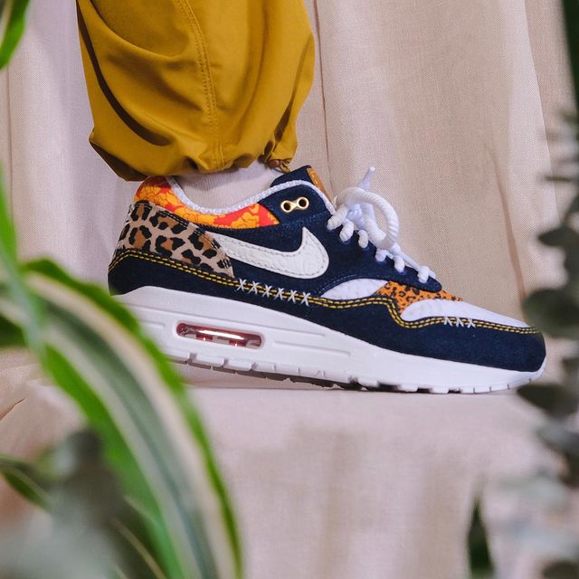 Nike Air Max 1 Premium Denim Leopard