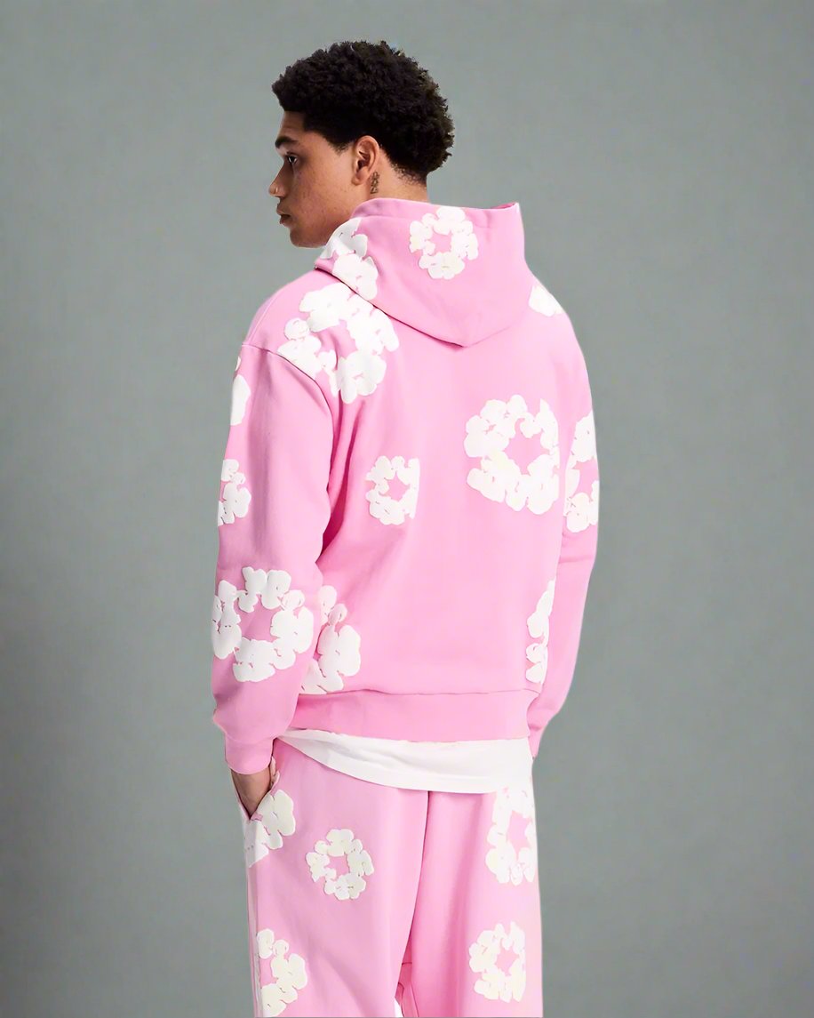 Denim Tears The Cotton Wreath Sweatshirt Pink – Relace