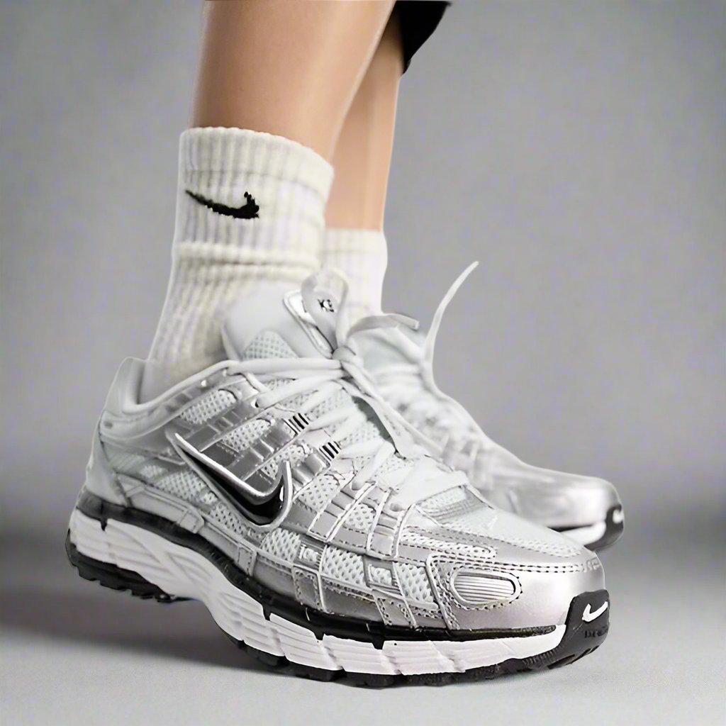 Nike P-6000 Metallic Silver Pure Platinum (Women's)