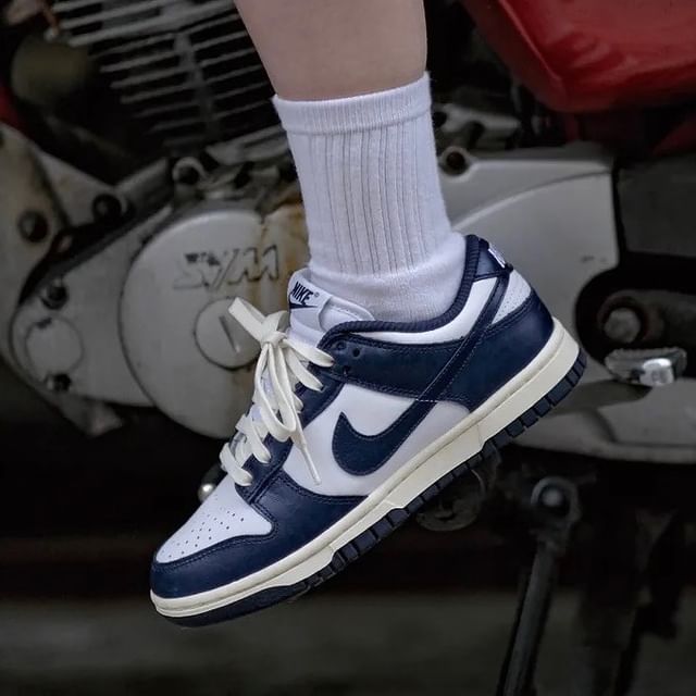 Nike Dunk Low PRM Vintage Navy (Women's)