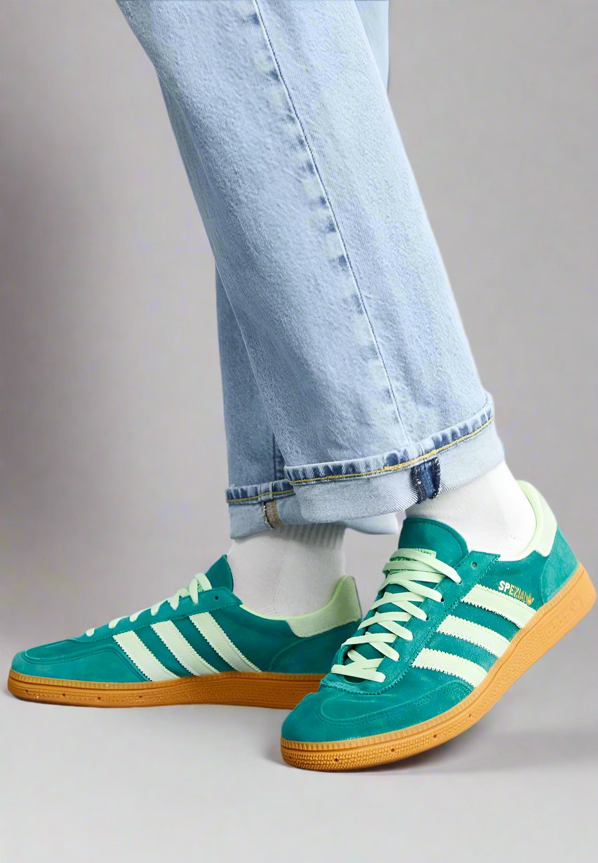 adidas Handball Spezial Collegiate Green Semi Green Spark (Women's)