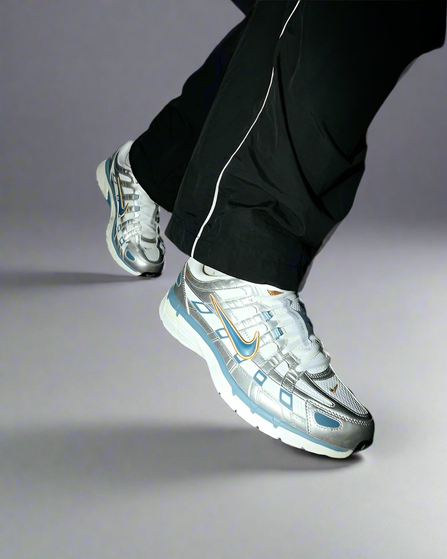 Nike P-6000 Metallic Silver Aegean Storm