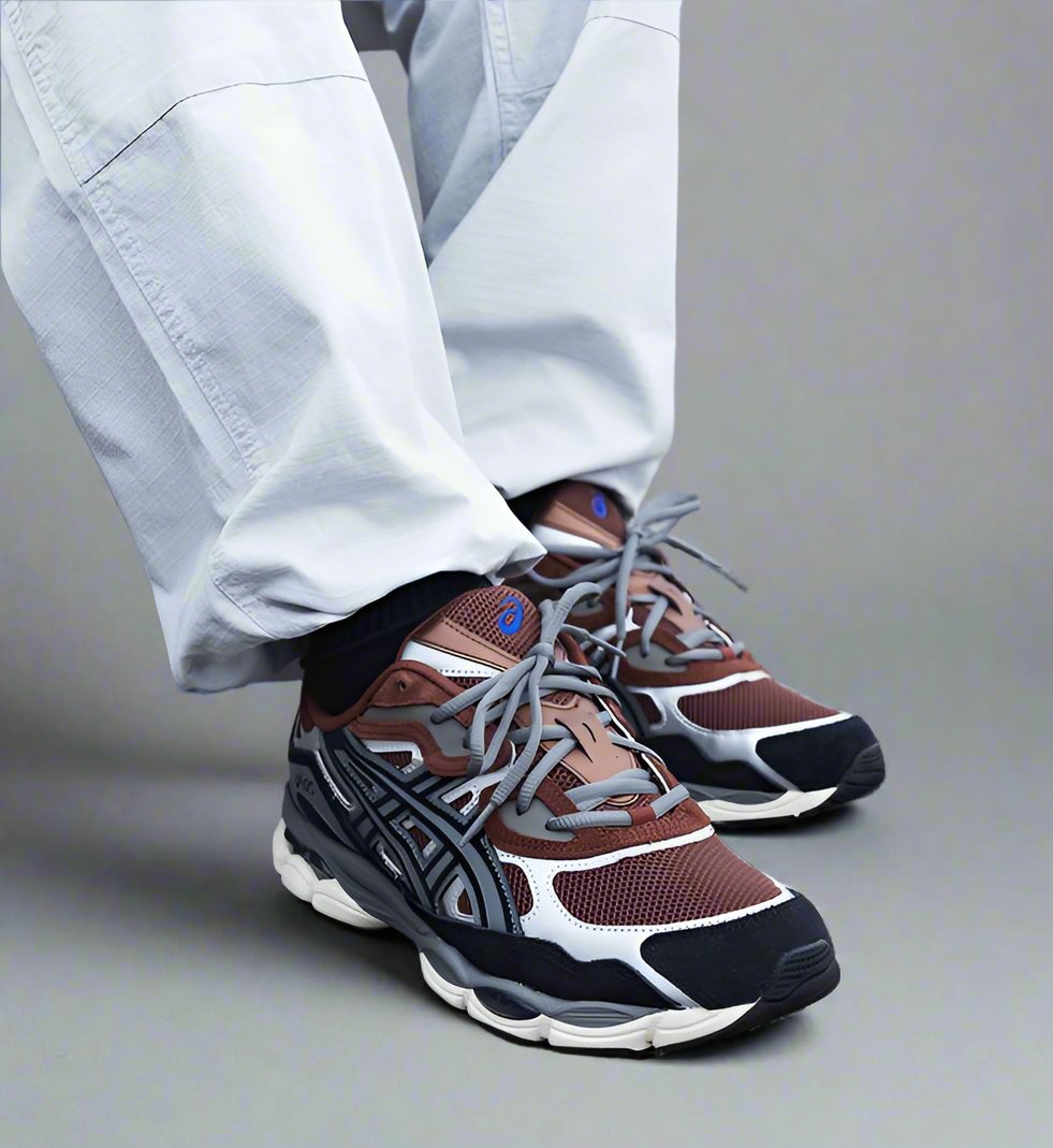 ASICS Gel-NYC Reddish Brown Steeple Grey