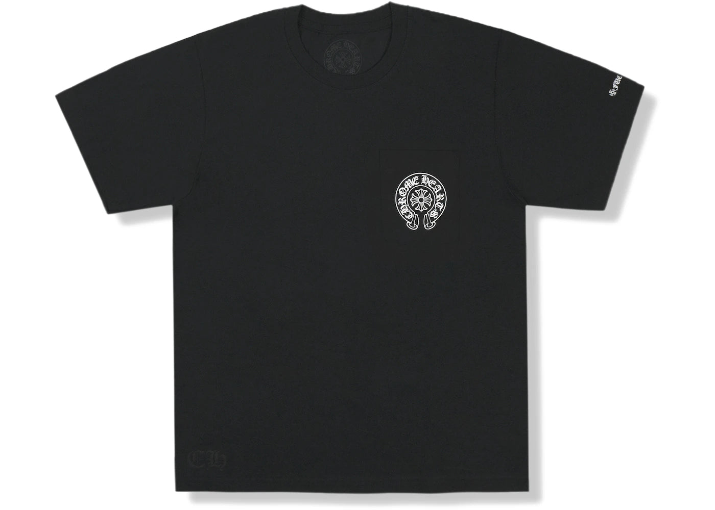 Chrome Hearts Horse Shoe Logo Pocket T-Shirt Black – Relace