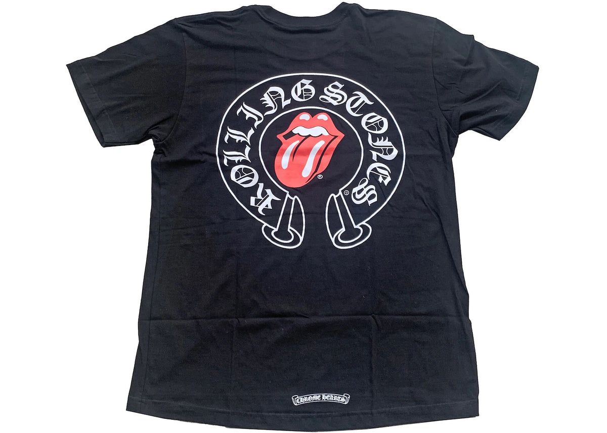 Chrome Hearts Rolling Stones T-Shirt Black – Relace