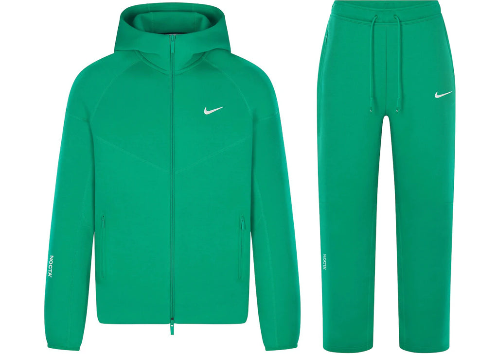 Nike x NOCTA Tech Fleece Hoodie & Joggers Set Stadium Green